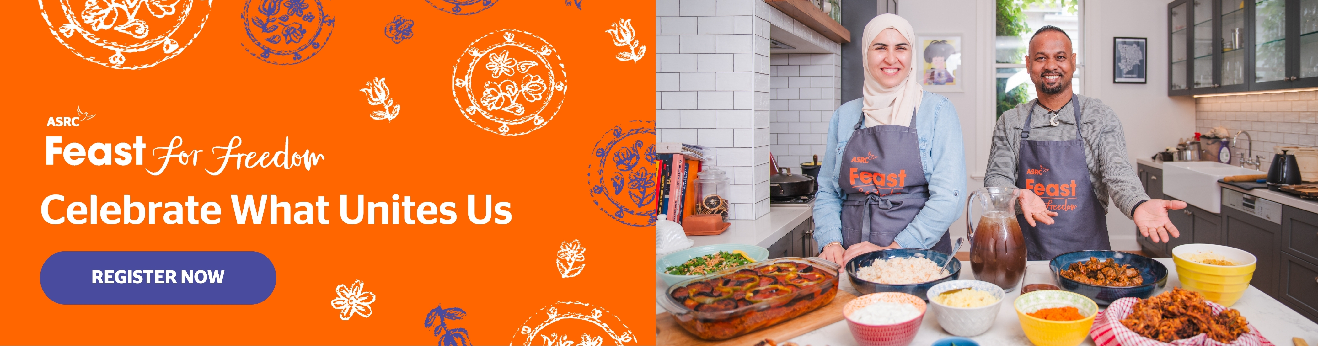 Feast for Freedom - Desktop Banner